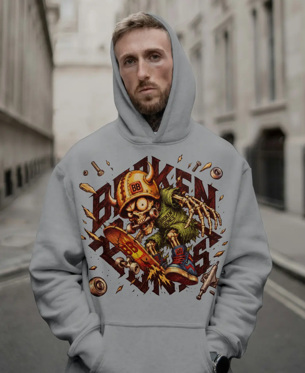 Broken Bones — hoodie