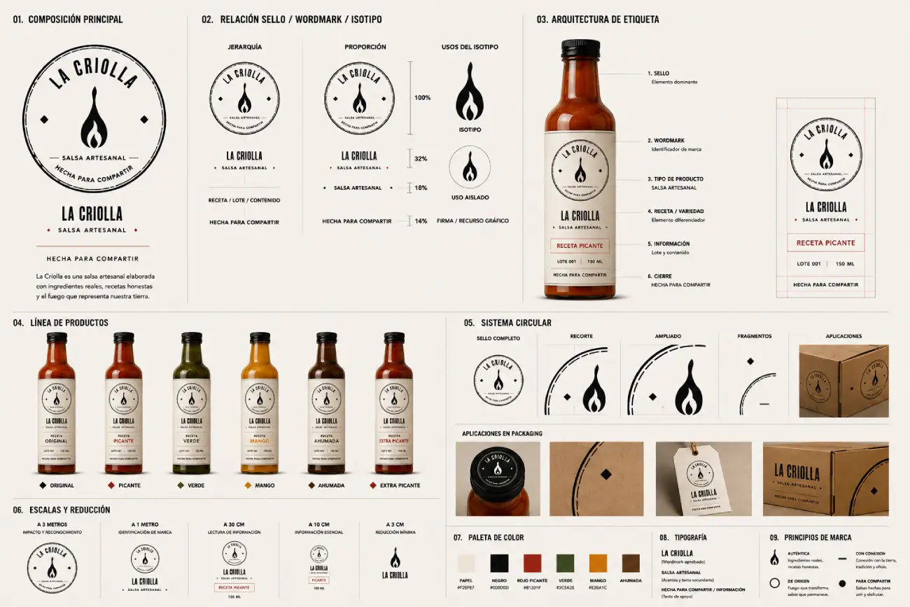 La Criolla — manual de marca